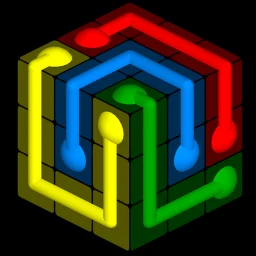 Symbol von Connect the dots 3D: Farbspiel